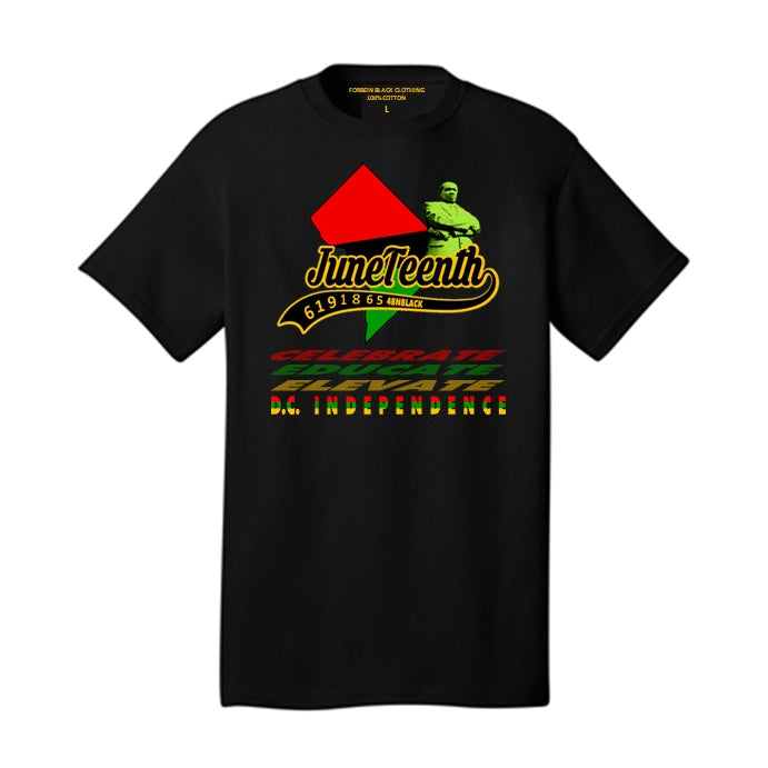 juneteenth-washington d.c.-t-shirt-black