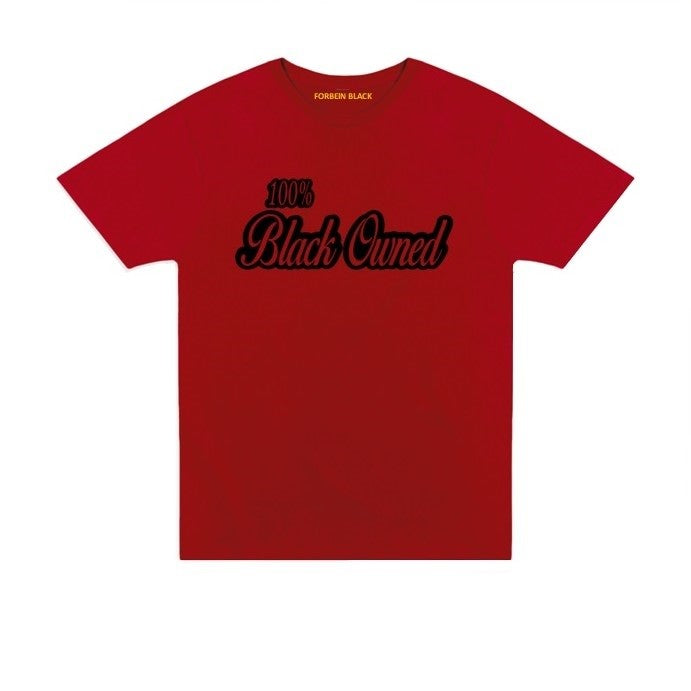 100%-black-owned-script-t-shirt-red-black