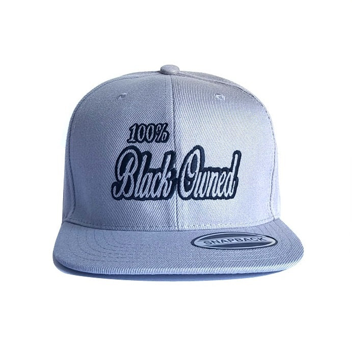 100% -black-owned-snapback-grey-black-embroidered