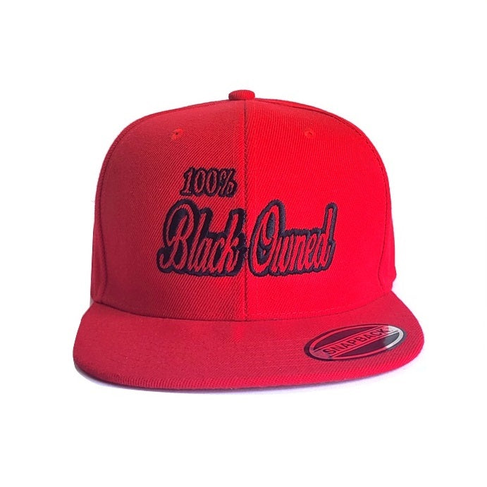 100% -black-owned-snapback-red-black-embroidered