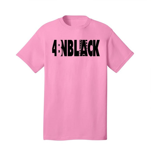 4bnblack-in-America-t-shirt-s. pink-black