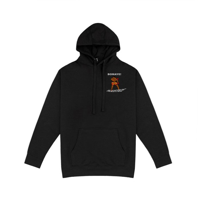 Ali Bomaye Injustice Hoodie Black-Front