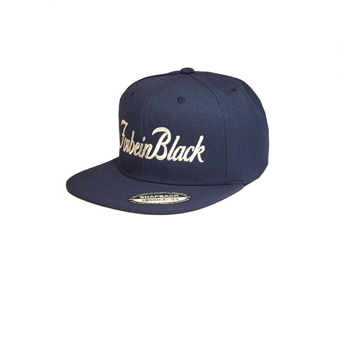 Signature Forbein Black Snapback Hat-Navy