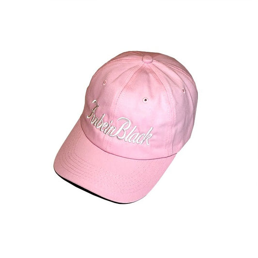 Signature Dad Hat Forbein Black- S. Pink