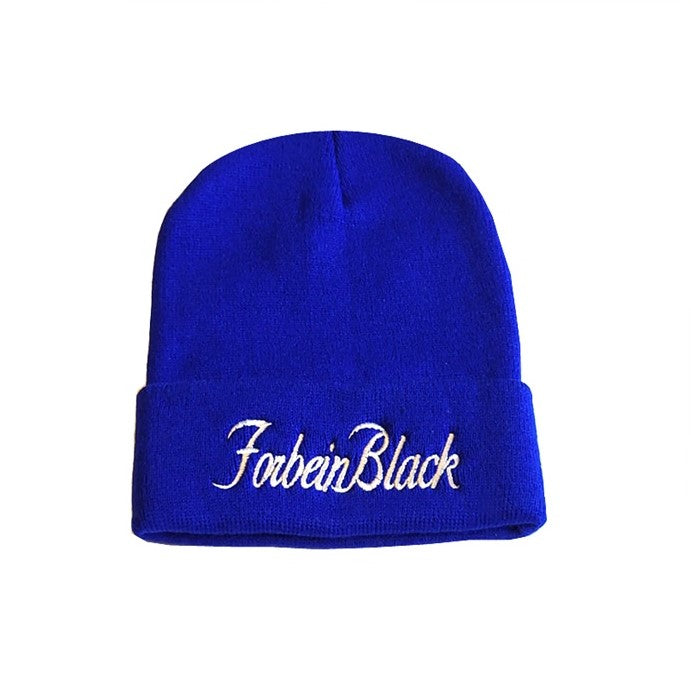 signature forbein black cuffed-beanie-royal